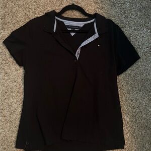 Tommy Hilfiger Black Polo Shirt